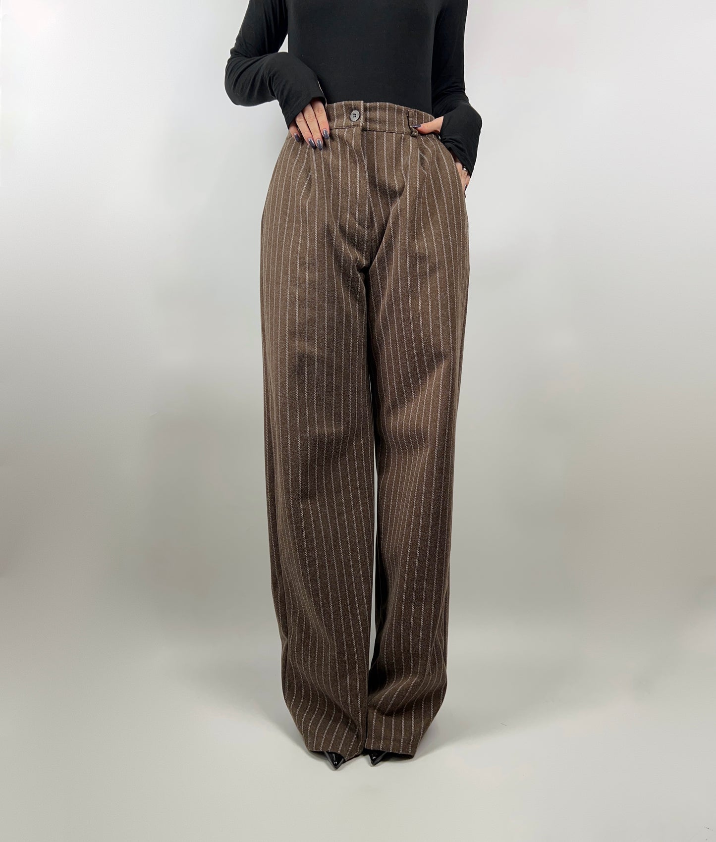 Pantalone gessato