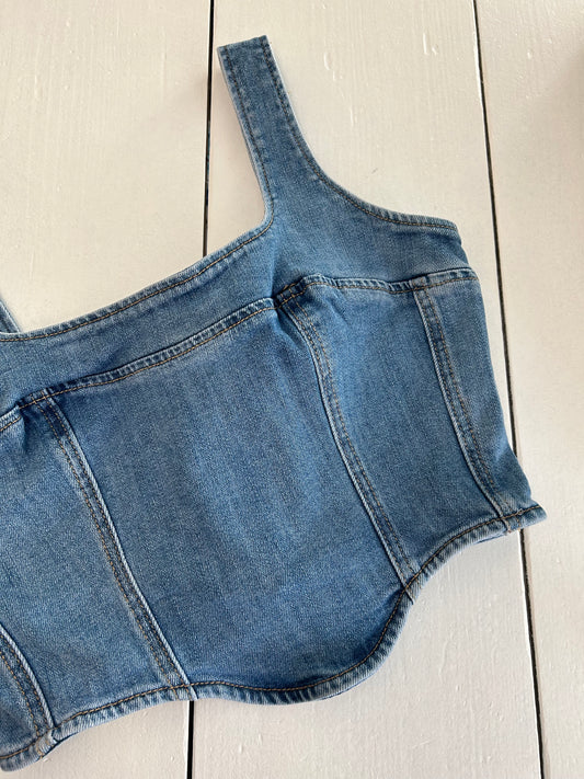 Corsetto denim